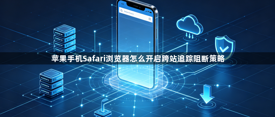 苹果手机Safari浏览器怎么开启跨站追踪阻断策略1