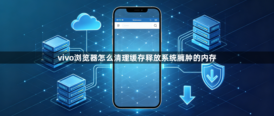 vivo浏览器怎么清理缓存释放系统臃肿的内存1