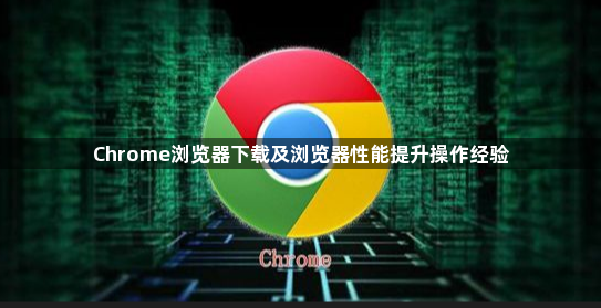 Chrome浏览器下载及浏览器性能提升操作经验1
