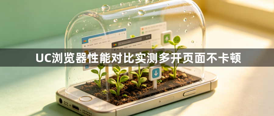 UC浏览器性能对比实测多开页面不卡顿1