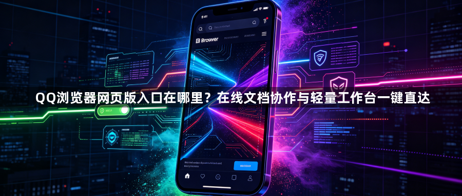 QQ浏览器网页版入口在哪里？在线文档协作与轻量工作台一键直达1