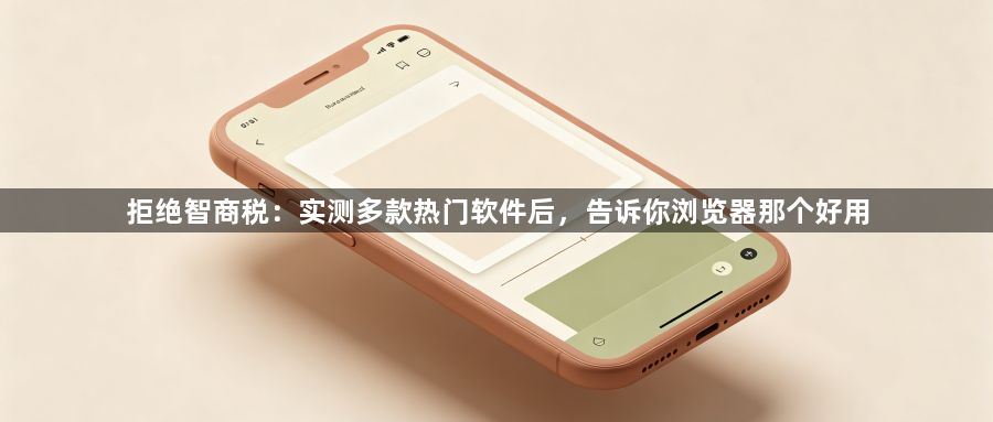 拒绝智商税：实测多款热门软件后，告诉你浏览器那个好用1