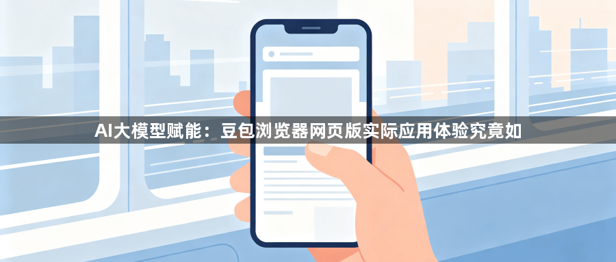 AI大模型赋能:豆包浏览器网页版实际应用体验究竟如1