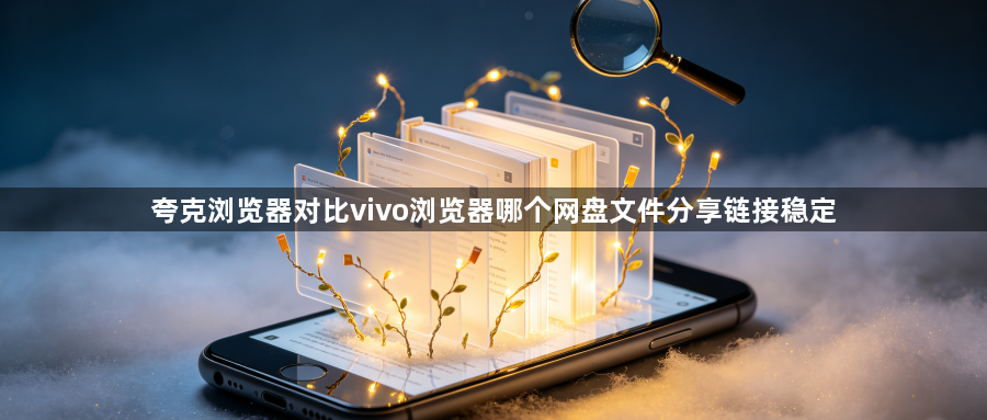 夸克浏览器对比vivo浏览器哪个网盘文件分享链接稳定1