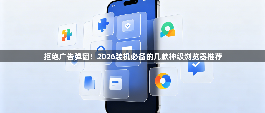 拒绝广告弹窗！2026装机必备的几款神级浏览器推荐1